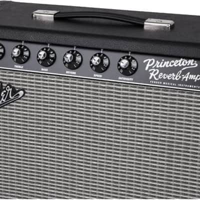 Fender '65 Princeton Reverb Reissue 12-Watt 1x10" Guitar Combo - Black image 4