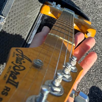 Early Aria Pro II RS Electric Guitar w/Flamed Maple Neck imagen 7