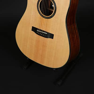 Corona IDEA DM-1000 All Solid Wood Sustain Block Dreadnought Acoustic Guitar image 5