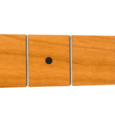Fender Roasted Maple Vintera '60's Jazz Bass Neck 20 Vintage Frets 7.25" "C" Shape image 1