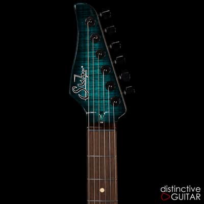 Suhr Modern T Custom - Trans Teal Burst image 6