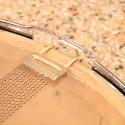 Slingerland Sound King 5.5x14" 3ply Snare Drum 6 Lug COB Hoops Vintage 1960's image 13