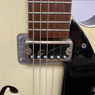 Vintage Gretsch 6115 Rambler Archtop Hollow Body Electric Guitar with Original Case 1959 image 9