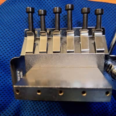 Clean! Original German Floyd Rose (OFR) w/ Push-In Arm - Chrome image 7
