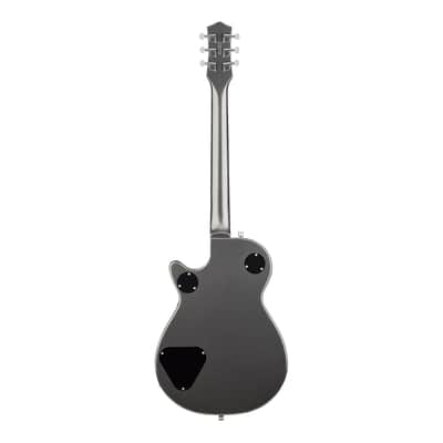 Gretsch Guitars G5230T Electromatic Jet FT Single-Cut With Bigsby Electric Guitar (Two-Tone Vintage White/London Grey) image 6