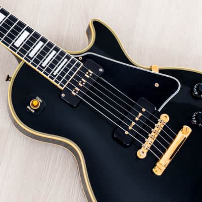 1994 Gibson Historic Les Paul Custom 1954 Reissue LPB4 Ebony, Near-Mint w/ Hangtags, Case image 7