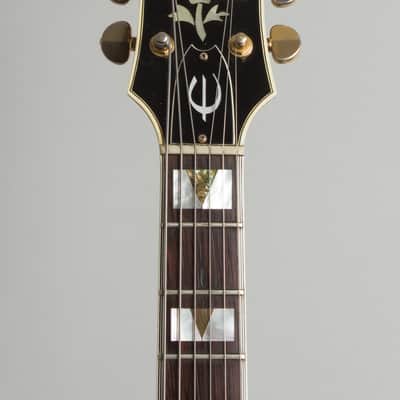Epiphone Sheraton E212TV Arch Top Semi-Hollow Body Electric Guitar (1964), ser. #67842, black hard shell case. image 5