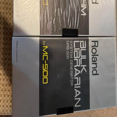 Roland MC-500 Bulk Librarian and Rhythm Bank 1990's image 1