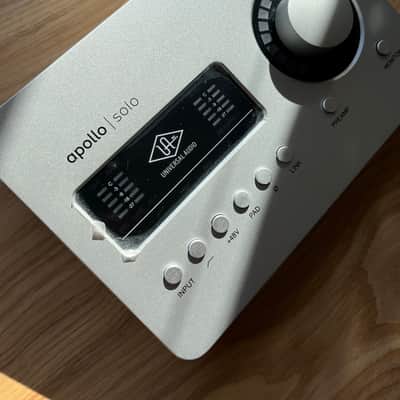 Universal Audio Apollo Solo Thunderbolt 3 Audio Interface 2020 - Present - Silver image 7