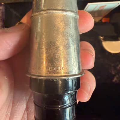 C.G. Conn New Wonder I Tenor Saxophone 1916 – Silver Plate – Low Pitch – Matching Neck image 5