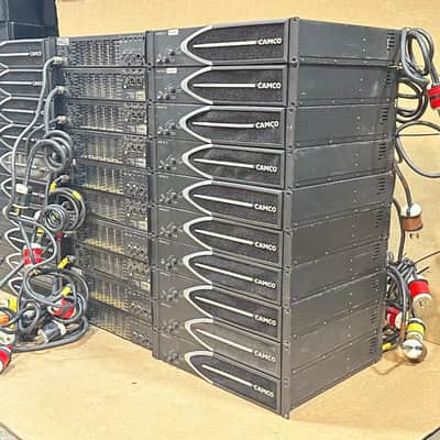 CAMCO VORTEX 6 2-Channel Professional Power Amplifier #A006 (LOT OF 2) THS image 18