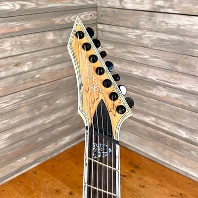 BC Rich Shredzilla 7 string Prophecy Archtop in Spalted Maple (1032) image 5