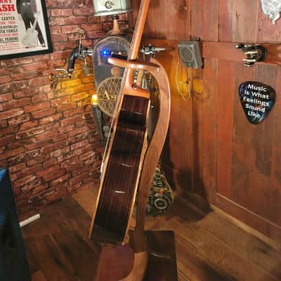 Red Deluxe LR 121816 with Free Furch Guitar Strap and Original CNR image 6