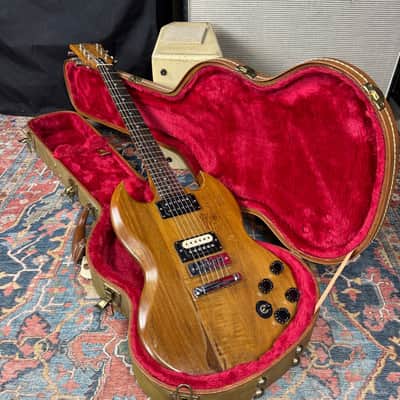*Video* 1979 Gibson "The SG" w/T-Tops Solid Body Walnut Made in USA image 3