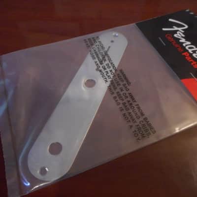Genuine Fender Roadworn Control Plate For Tele, CHROME - 099-7213-000