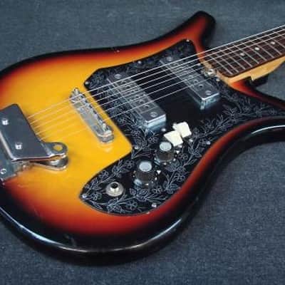 Vintage Teisco ET-200 Electric Guitar Tulip Body Made In Japan ET200 image 3