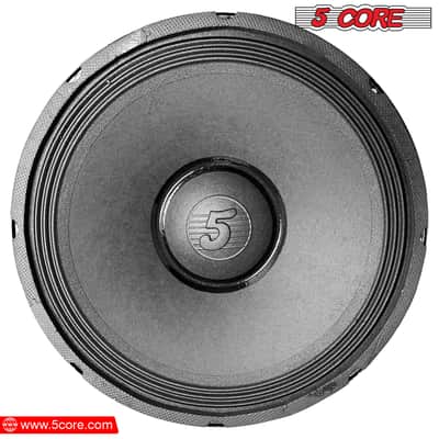 5 Core 15 inch Subwoofer with PA DJ Speaker 250W RMS, 2500W PMPO, 2.5" Voice Coil Bild 11