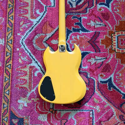 Epiphone SG Junior Limited Edition 2011 - Worn TV Yellow image 6