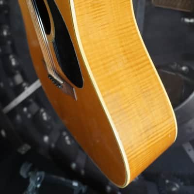 Granada Tiger Maple Back & Side Acoustic Guitar Japan w/ Gig Bag image 12