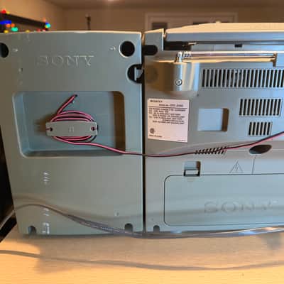 Sony CFD-Z550 CD/Cassette Boombox – Tested & Fully Functional Cassette And Cd✅ image 9