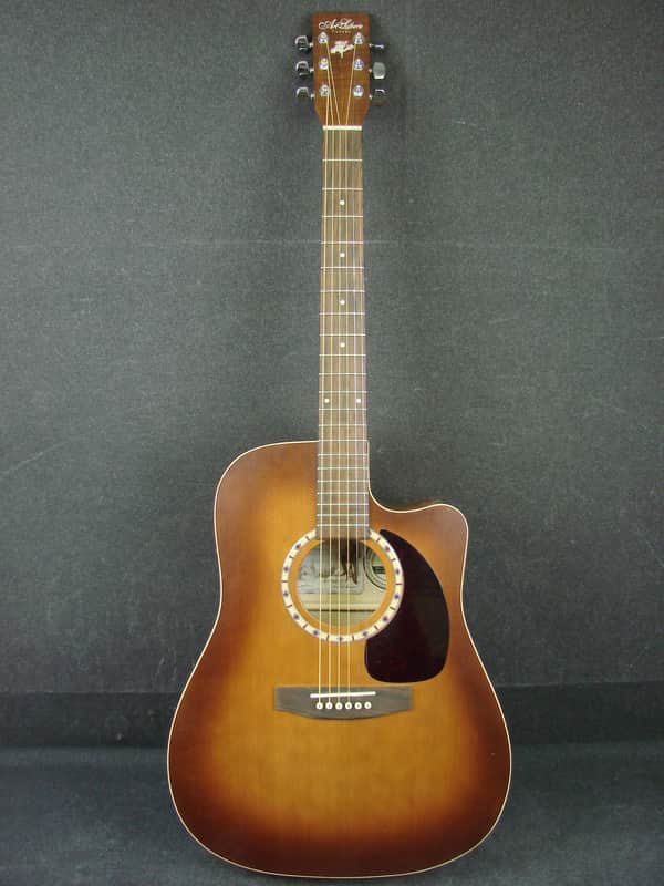 Art & Lutherie Cedar CW Solid-Top Single Cutaway Acoustic/Electric Guitar image 1