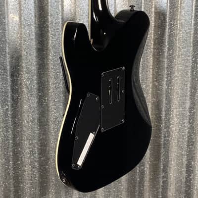 ESP LTD Eclipse '87 Seymour Duncan Floyd Rose Black Guitar LECLIPSE87BLK & Case #1109 Used imagen 9