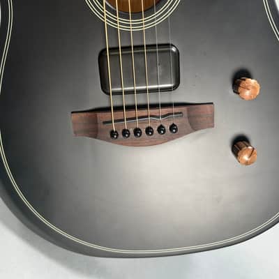 Fender Acoustasonic Standard Telecaster Acoustic-Electric Guitar - Black image 3