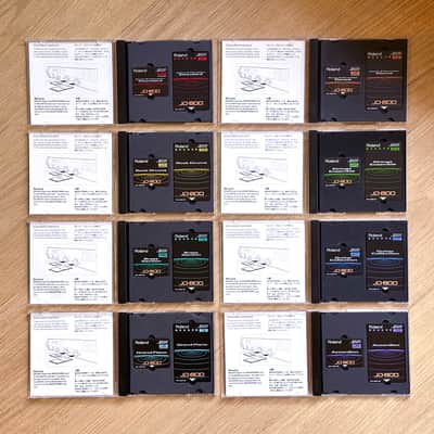 Roland JD-800 // JD-990 FULL 8x SL-JD80 Set of Waveform & Data Voice Card Sets // Rare Offer!! image 2