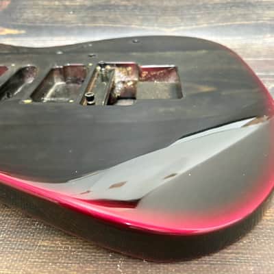 1995 Ibanez RGR470 Body Dark Wine Burst Made in Japan image 9