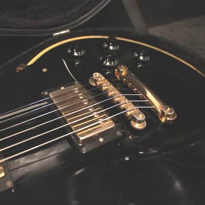 Orville by Gibson LPC-57B Les Paul Custom Black Beauty (1993) MIJ Fujigen – Ebony, Japan Vintage image 4