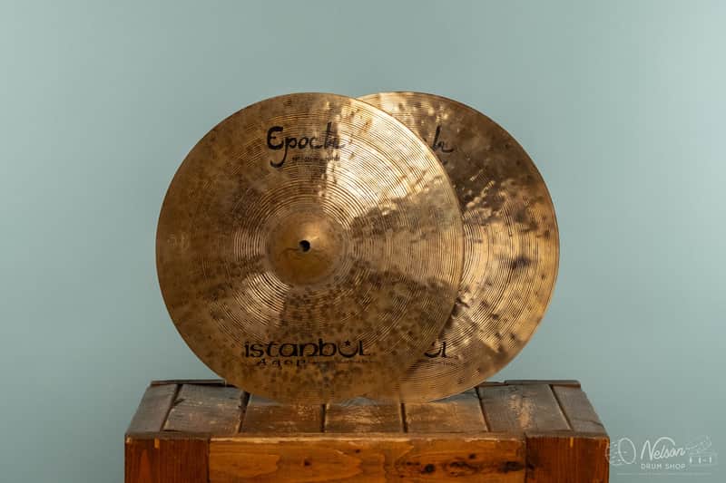 Used Istanbul Agop Epoch Hi Hats - 14" image 1