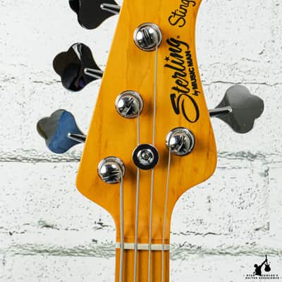 Sterling by Music Man StingRay Classic RAY24CA Bass Guitar - Olympic White image 6
