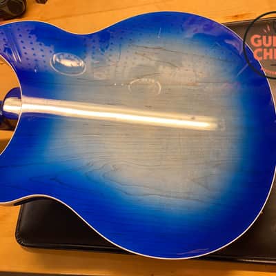 2006 Rickenbacker 360 Blueburst – Rare Finish, All Original, w/ OHSC image 15