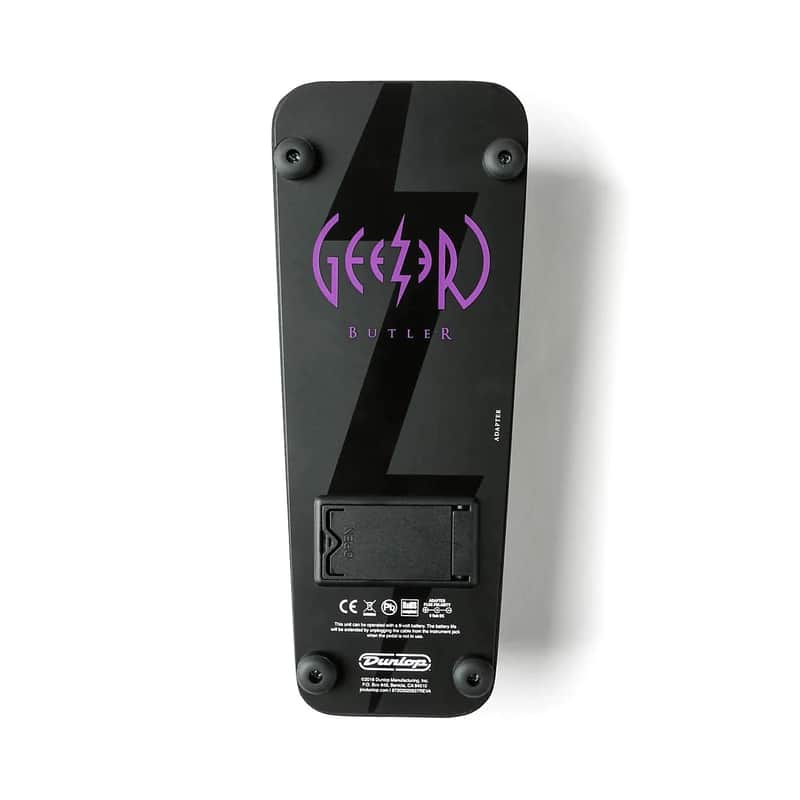 Dunlop GZR95 Geezer Butler Signature Cry Baby Bass Wah image 4