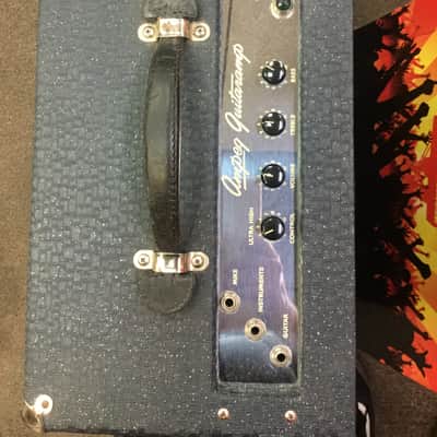 ampeg js-35 fountain of sound tube amp rare vintage image 3