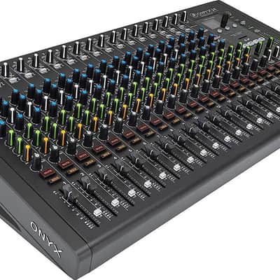Mackie Onyx 24 24-Channel Premium Analog USB Mixer, FX plug-ins Use With Any DAW image 3