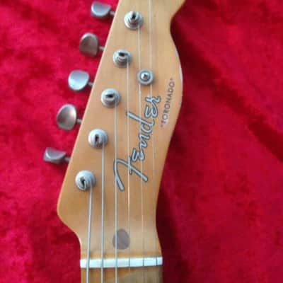 Custom Fender Toronado / Telecaster Hybrid  Relic Nitro Butterscotch image 4