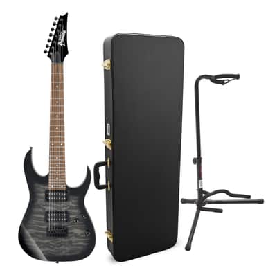 Ibanez GRG 7 String Electric Guitar with Knox Guitar Case and Stand image 1