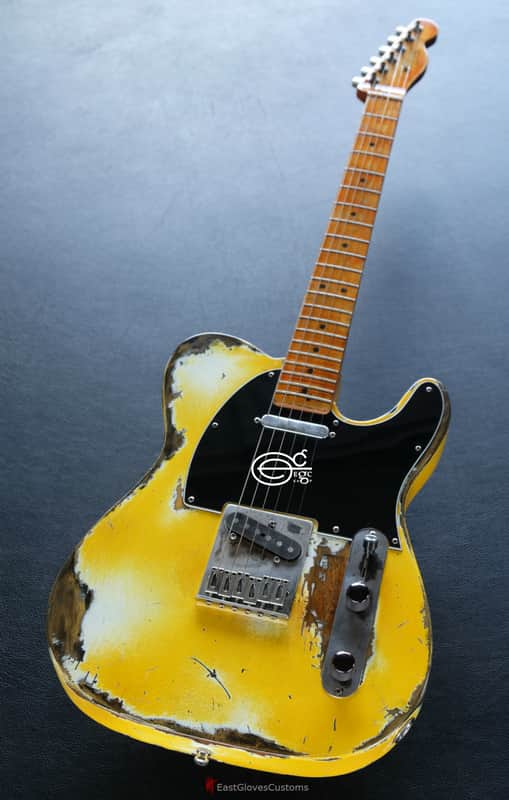 Fender Telecaster Yellow Heavy Aged Heavy Relic Bild 1