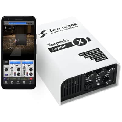Two Notes Torpedo Captor X Attenuator and Direct Input Box, 8 Ohm image 3