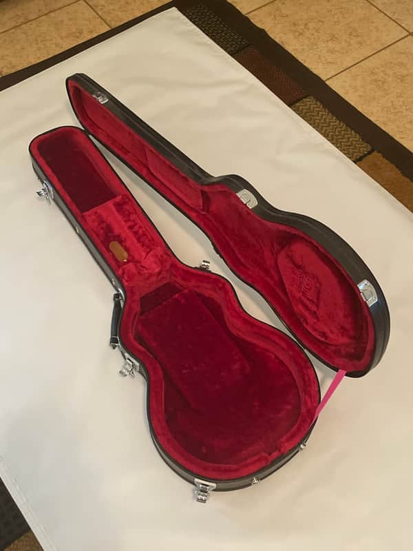 2021 Era Epiphone Slash Signature Les Paul Black Tolex Hardshell