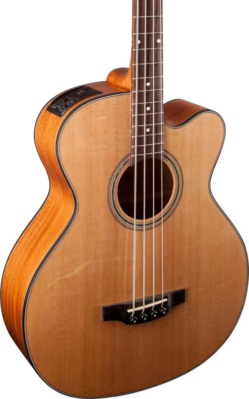 Takamine GB30CE Jumbo 4-String Acoustic-Electric Bass Guitar, Solid Spruce Top image 1