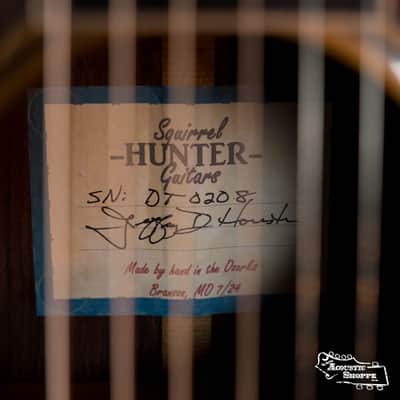Squirrel Hunter Ornate Rosewood Dreadnought - Torrified Sitka Spruce/East Indian Rosewood - Local Luthier Showcase #0208 image 4