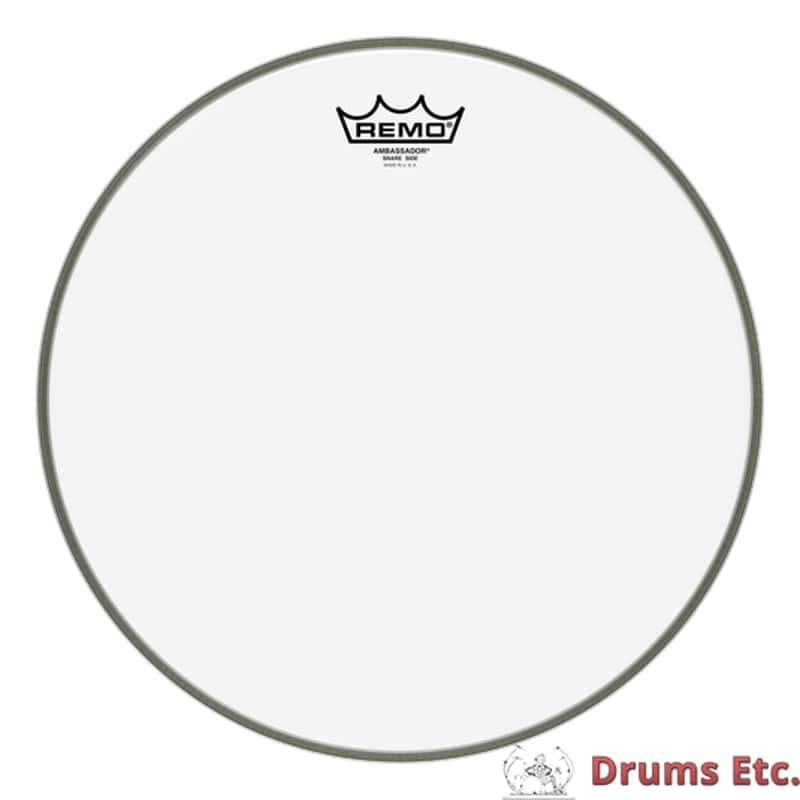 Remo Remo Ambassador Snare Side Hazy 14" SA-0114-00 2021 Clear image 1