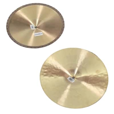 Used Zildjian K Mastersound Hi Hat Cymbals 14" - Very Good image 2