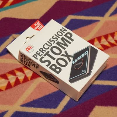 2020s Meinl STB4 Tambourine Percussion Stomp Box Pedal (Ready to Go) image 3
