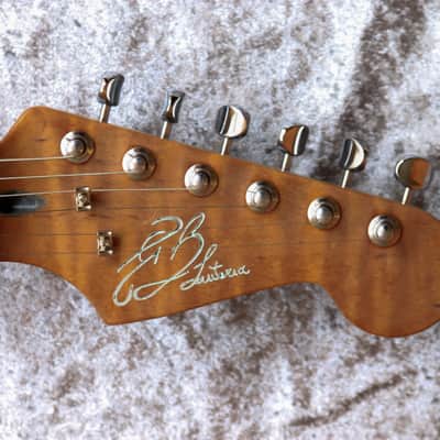 Build to Order GB Liuteria Traditional Strato Custom shop - Light blue relic image 14