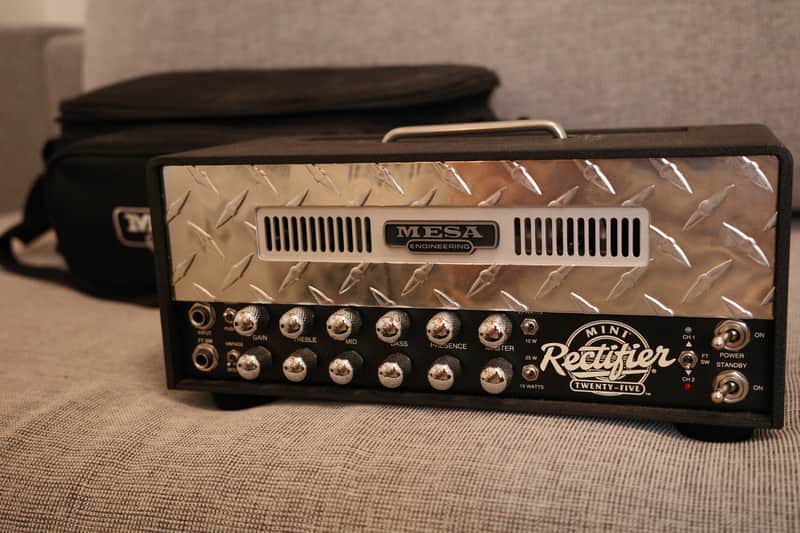 Mesa Boogie Mini Rectifier Twenty-Five 2-Channel 25-Watt Guitar Amp Head 2022 w/Bag image 1