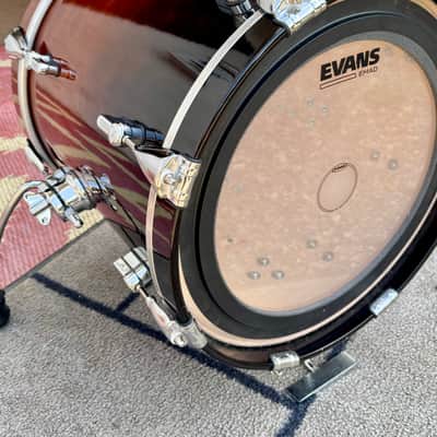 Sonor AQ2 16" x 15" Maple Bass Drum with Bass Mount Brown Fade Gloss image 7