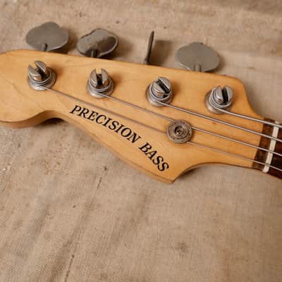 Fender Precision Bass Lefty 1969 - Sunburst image 10